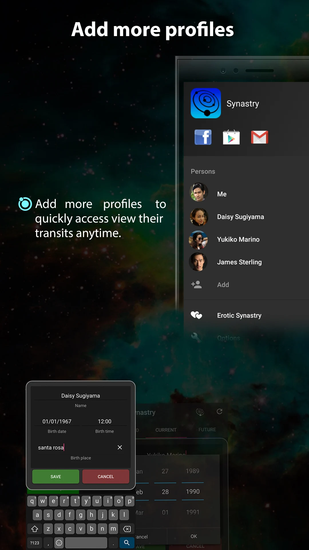 Synastry: Daily Transits screenshot